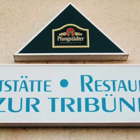 Gaststaette Zur Tribuene Aparthotel Pfungstadt Εξωτερικό φωτογραφία